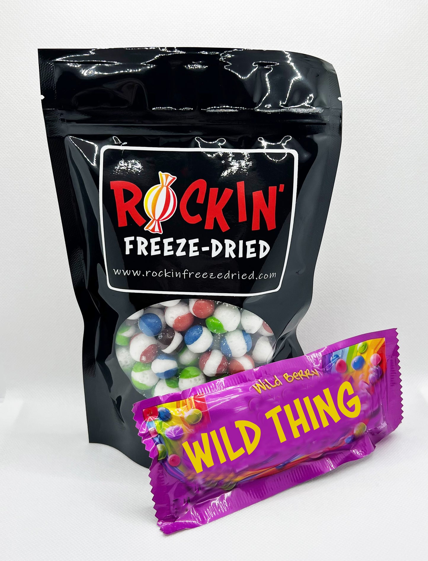 "Wild Thing" "Wild Berry ROCKIN' Rainbows" Freeze-Dried