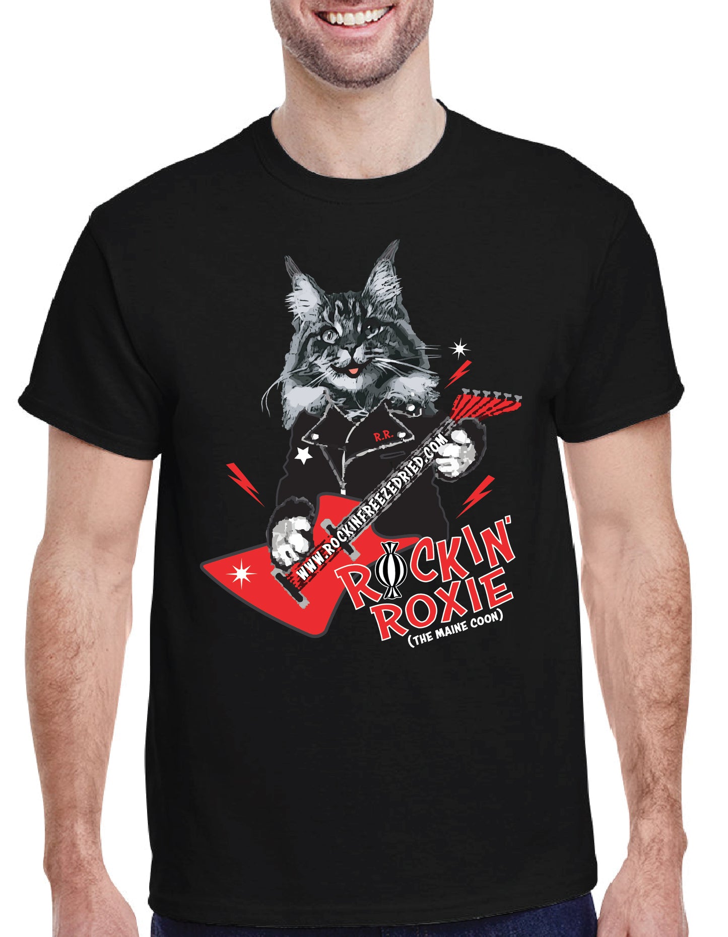 T-Shirt "Rockin' Roxie" Tee (MEN'S)